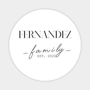 Fernandez Family EST. 2020, Surname, Fernandez Magnet